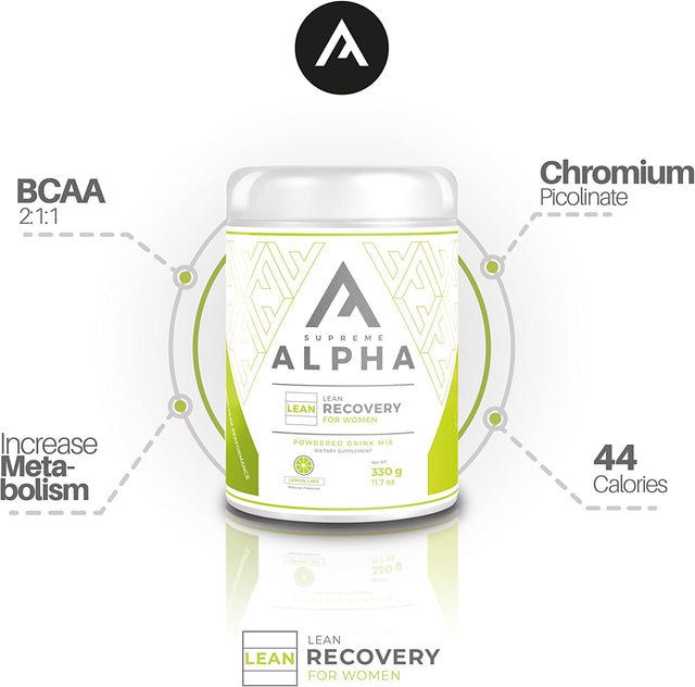 Lean, Post Workout Recovery and Immune System Booster Supplement for Women, Bcaas,