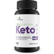 Pro Life Style Keto Turmeric - Support Reduced Inflammation - Aid Balanced Blood Sugar - Immune Health Support with Vitamin C, D, Zinc & More - Raspberry Ketones - Keto Friendly - 90 Count