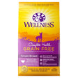 Wellness Complete Health Natural Grain Free Dry Small Breed Dog Food, Turkey, Chicken & Salmon, 4-Pound Bag