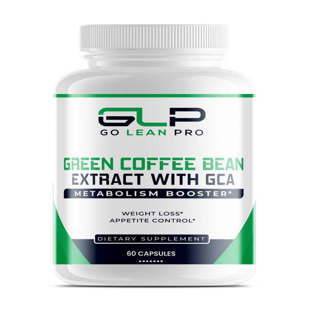 Green Coffee Bean Extract by GLP – Contain 50% GCA - Promotes Heart Health & Helps in Reducing Weight - 60 Capsules