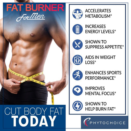 Fat Burner Fast Acting for Men Weight Loss Supplements -60 Capsule