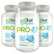 Proud Origins Pro-10, Probiotic 20 Billion 120 Capsules Supports Digestive Health 3 Pack