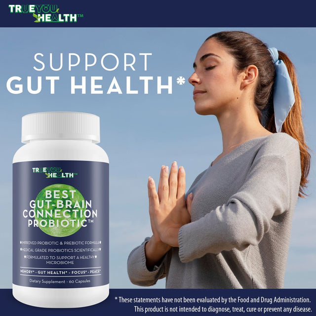 Best Gut-Brain Connection Probiotics - Our Best Gut Brain Axis Probiotic Brain Support Supplement - Gut Brain Probiotics Brain Supplement Brain Pills - Probiotic Brain Supplements for Memory and Focus