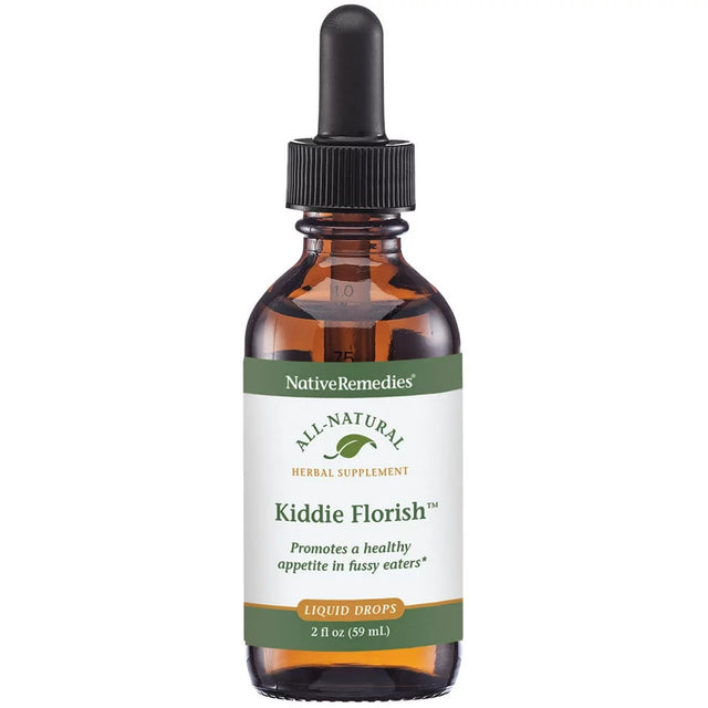 Nativeremedies Kiddie Florish - All Natural Herbal Supplement Promotes a Healthy Appetite in Picky Eaters - 59 Ml