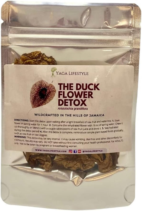 Yaga Lifestyle Duck Flower Detox Stick - Flor De Pato, Palo Guaco