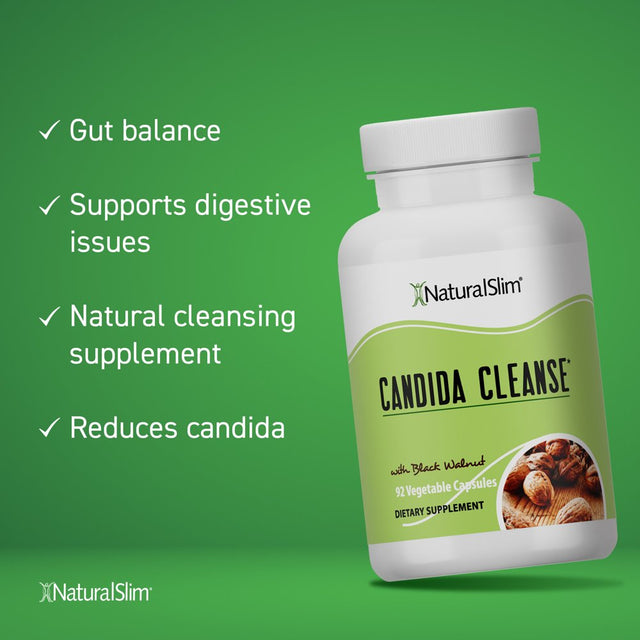 Naturalslim Candiseptic® Kit – Candida Cleanse - Candida Overgrowth Treatment with Probiotics