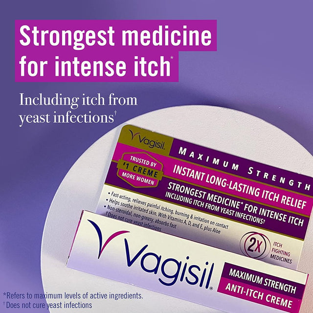 Vagisil Maximum Strength Cream 1Oz