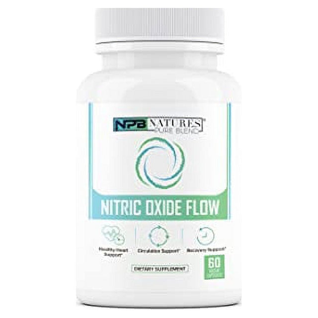 Nitric Oxide Supplement: Nature'S Pure Blend - L-Arginine - Blood Pressure Support - 1500MG - Nitric Oxide - Nitric Oxide Booster - Amino Energy - Preworkout for Men, Muscle Growth, Energy