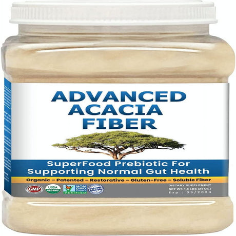 Kidney Restore Advanced Acacia Fiber: Superfood Prebiotic for Supporting Normal Gut Health, 1.5 Lb. Jar