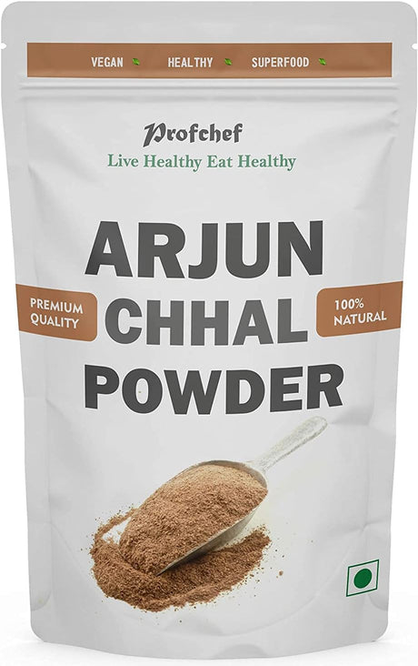 Profchef Arjun Chhal Powder | Terminalia Arjuna Powder - 100Gm