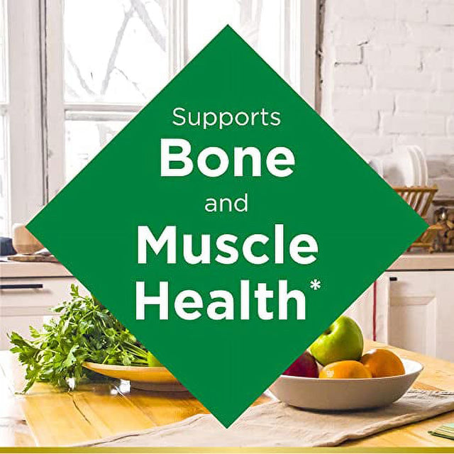 Natureâ€™S Bounty Magnesium, Bone and Muscle Health, Tablets, 500 Mg, 200 Ct