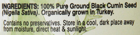 Amazing Herbs Black Seed Ground Seed, 16 Ounce (2 Pack)