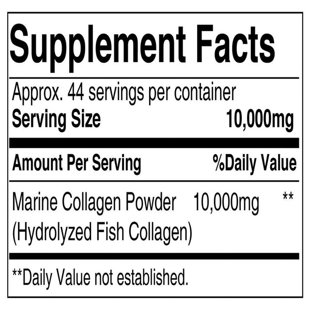 Marine Collagen Powder (1 Lb)