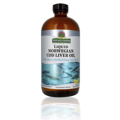 Cod Liver Oil Liquid 16Oz.