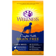 Wellness Complete Health Natural Grain Free Dry Large Breed Dog Food, Chicken, 24-Pound Bag