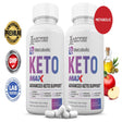 (2 Pack) Metabolic Keto ACV MAX Pills 1675Mg Alternative to Gummies Dietary Supplement 120 Capsules