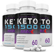 (3 Pack) Advanced Keto 1500 Max 1200MG Pills Includes Apple Cider Vinegar Gobhb Exogenous Ketones Advanced Ketogenic Supplement Ketosis Support for Men Women 180 Capsules