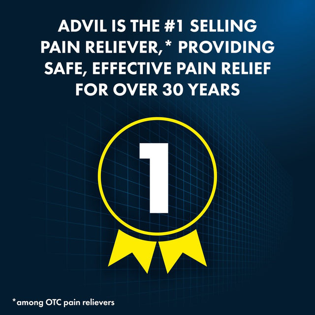 Advil Dual Action with Acetaminophen Pain and Headache Reliever Ibuprofen, 200 Mg Coated Caplets, 36 Count