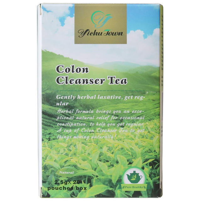 Wins Town Colon Cleanser Tea, Herbal Laxative Tea, Relieve Constipation and Body Detox, Supports Healthy Gut and Digestion, 20 Tea Bags