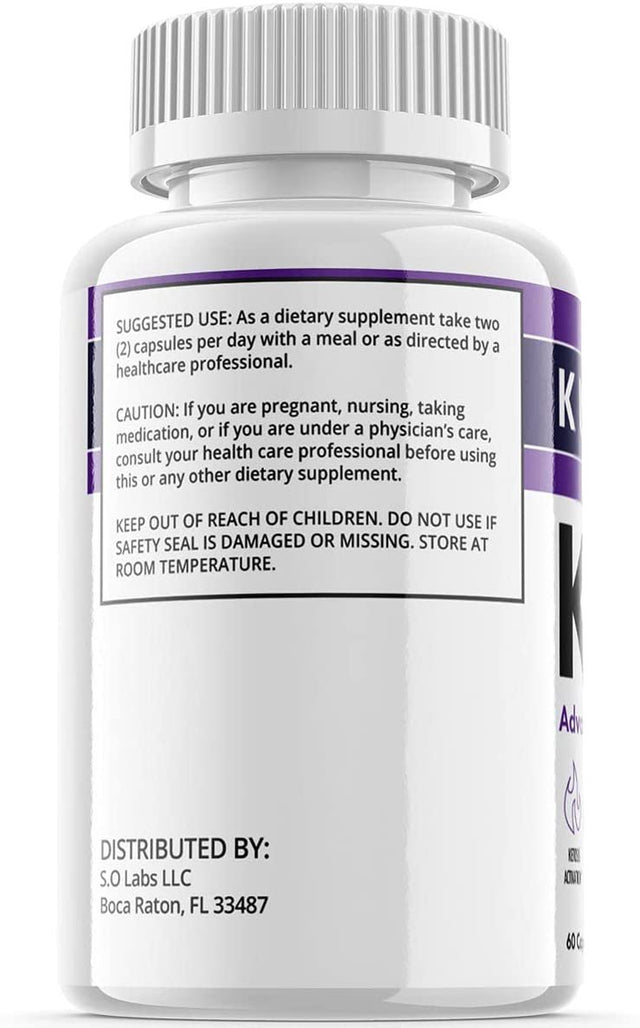 (1 Pack) Kure Keto Pills - Supplement for Weight Loss Appetite Control & Suppressants - 60 Capsules