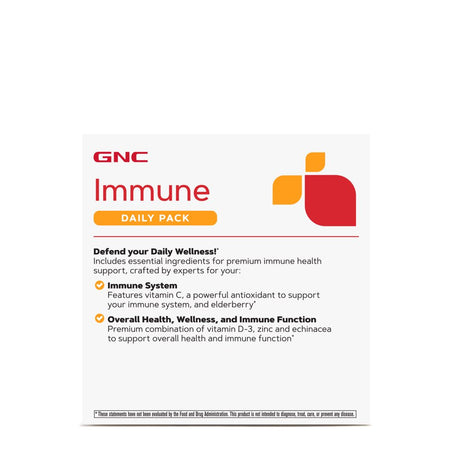 GNC Immune Daily Pack - 30 Pack