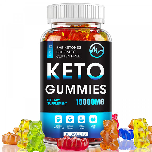 Minch Premium Keto Diet Pills 15,000Mg Supplement Bear Gummies for Men&Women Natural Weight Loss Products Ketogenic Diet Supplement,60 Capsules