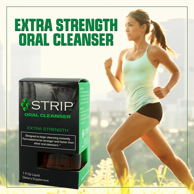 Strip Detox Oral Cleanser Extra Strength Instant Cleansing -Potent Deep System Cleanser - Formulated to Be Stronger & Faster than Other Oral Cleansers (1 Oz)