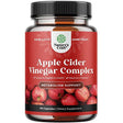 Apple Cider Vinegar Weight Loss Supplement Natural Detox Fat Burner Diet Pills Digestion Support Fast Acting Metabolism Booster Best Appetite Suppressant for Men and Women 90 Capsules