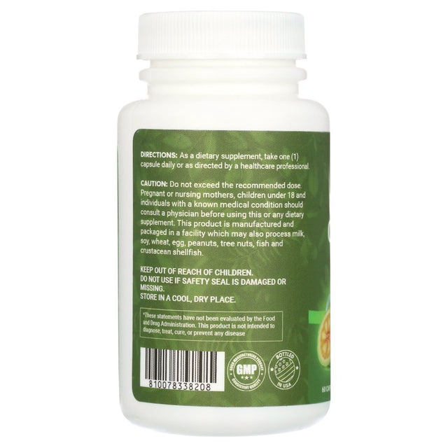 Conutrition Garcinia Cambogia Appetite Suppressant Digestion Supplement 60 Capsules