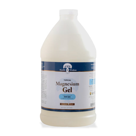 Health and Wisdom - Magnesium Gel with Seaweed Extract - 64 Oz.