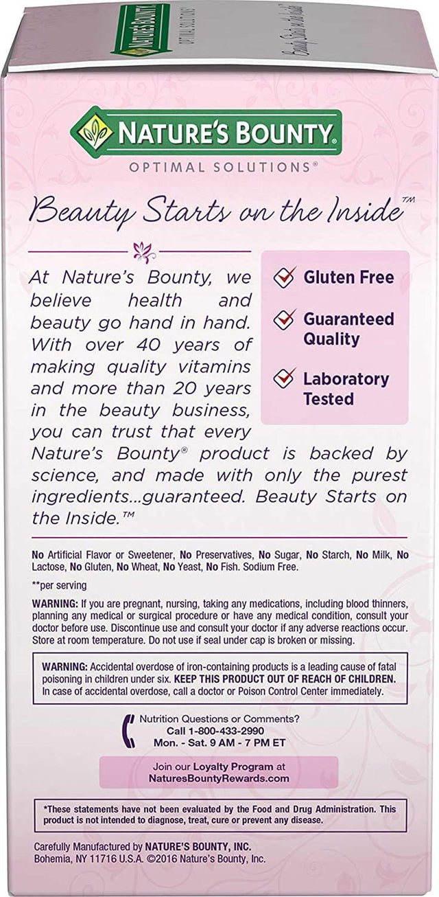 Nature'S Bounty Optimal Solutions Healthy Mom Prenatal Multivitamin Softgels - (Pack of 3)