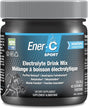 Ener-C Sport Electrolyte Hydration Drink Mix Powder Vitamin C Magnesium Zinc & Electrolytes Support Muscle Recovery, Energy & Immunity - Caffeine Free Low Sugar Vegan Mixed Berry - 45 Servings