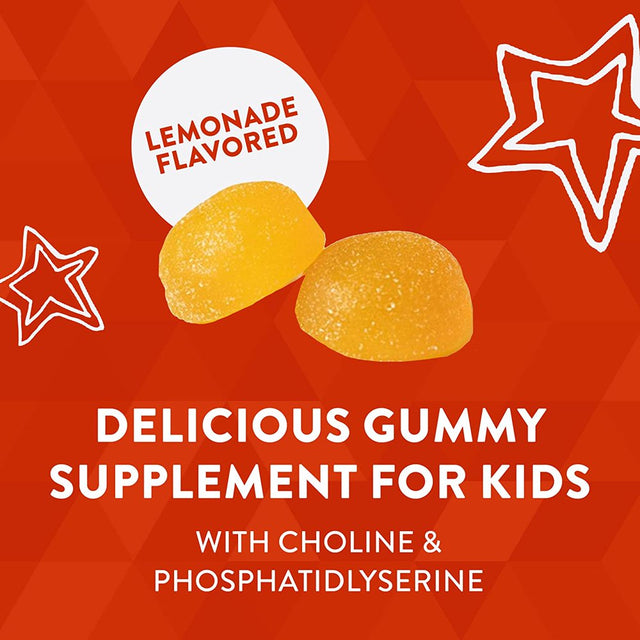 Nature'S Way Kids Brain Builder Gummies Lemonade Flavour 60 Gummies