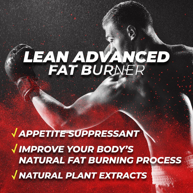 Dynamism Labs LEAN Advanced Fat Burner - Natural Weight Loss Supplement, Appetite Suppressant, Metabolism Booster, Garcinia Cambogia Extract, Green Tea Extract, Raspberry Ketone - 60 Ct