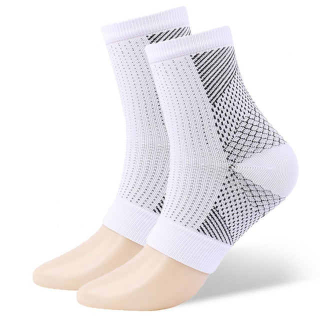 FNNMNNR Aosijia 3 Pairs Neuropathy Socks for Women and Men 3 Pairs Open Toe Soothe Compression Socks for Neuropathy Pain Ankle Brace Plantar Fasciitis Swelling Relief L/XL