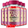 (5 Pack) Great Results Keto ACV Gummies - Energy & Focus Boosting Dietary Supplements for Weight Management & Metabolism - Fat Burn - 300 Gummies