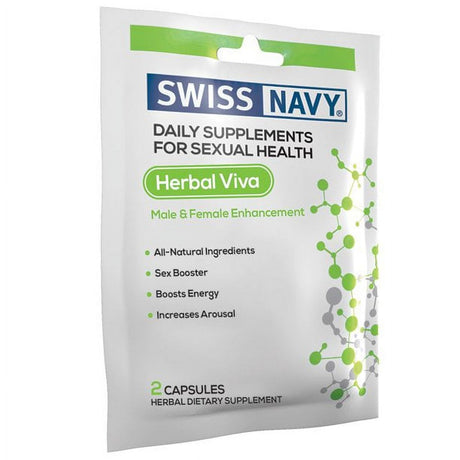 Swiss Navy Herbal Viva Single Pack, Unisex