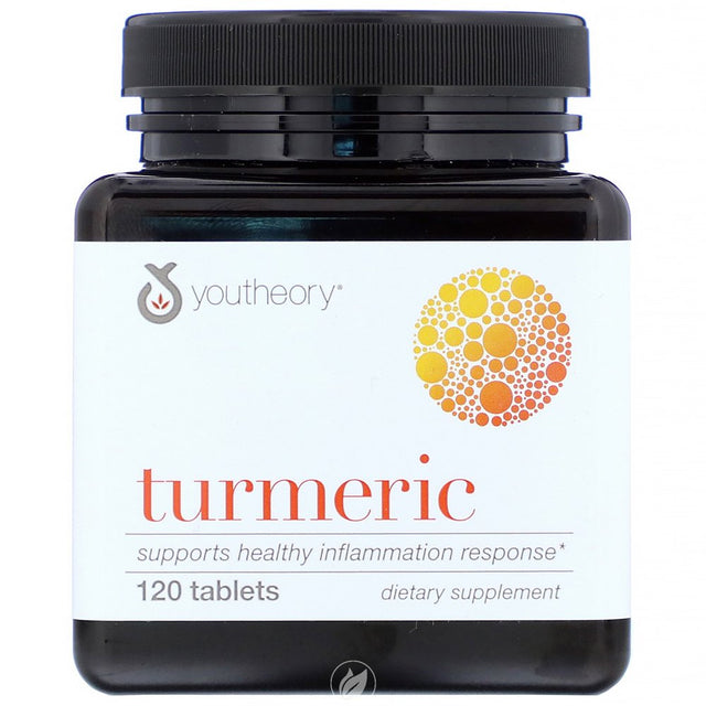 Youtheory, Turmeric, 120 Tablets, Pack of 2