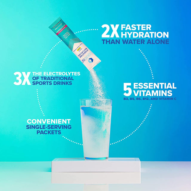 Liquid I.V. Hydration Multiplier - Passion Fruit - Hydration Powder Packets | Electrolyte Drink Mix | Easy Open Single-Serving Stick | Non-Gmo | 96 Sticks