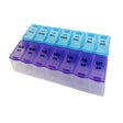 Large Pill Organizer 7 Day 2 Times a Day Weekly Pill Box AM PM Pill Case, Pill Container Vitamin Case Twice a Day Morning Bedtime