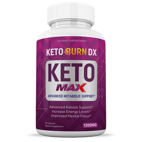 (3 Pack) Keto Burn DX Max 1200MG Pills Includes Apple Cider Vinegar Gobhb Strong Exogenous Ketones Advanced Ketogenic Supplement Ketosis Support for Men Women 180 Capsules