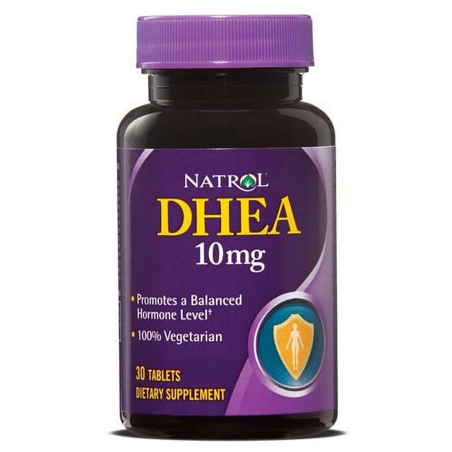 Natrol - DHEA for Balanced Hormone Levels 10 Mg. - 30 Tablets