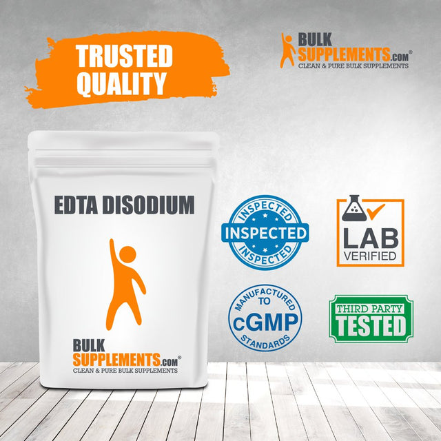 Bulksupplements.Com EDTA Disodium Powder - Kidney Support - Liver Support (500 Grams)