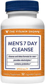 The Vitamin Shoppe Men'S 7 Day Cleanse - Detox Formula with Probiotics & Electrolytes (52 Vegetable Capsules)