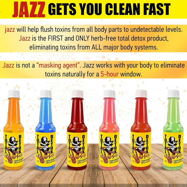 10Oz Jazz Total Detox Liquid Concentrate with B2 & Creatine Variety Pack (3)