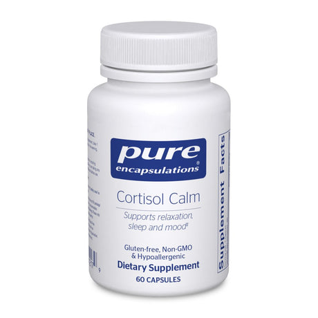 Pure Encapsulations Cortisol Calm | Supplement to Support Relaxation and Restful Sleep during Times of Occasional Stress* | 60 Capsules