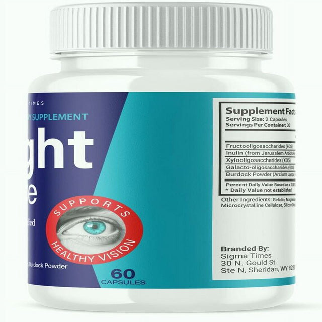 Sight Care Supplement Capsules for Healthy Vision 60 Count