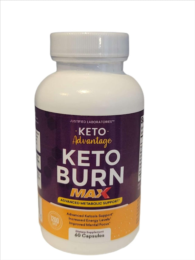 (2 Pack) Keto Advantage Keto Burn Max 1200MG Keto Pills Includes Apple Cider Vinegar Gobhb Exogenous Ketones Advanced Ketogenic Supplement Ketosis Support for Men Women 120 Capsules