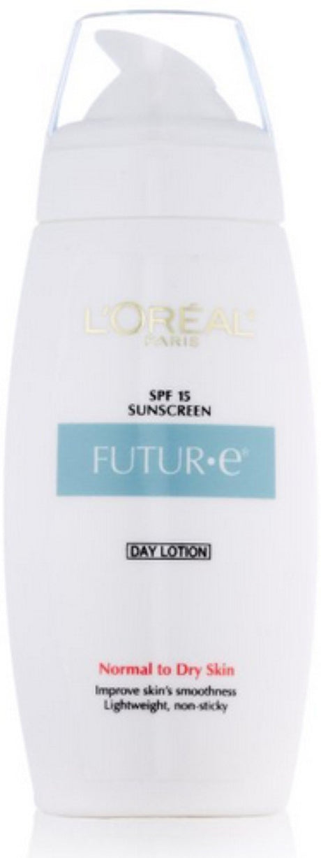 L'Oreal Paris Skin Expertise Futur*E Moisturizer + a Daily Dose of Pure Vitamin E, SPF 15 4 Oz (Pack of 6)