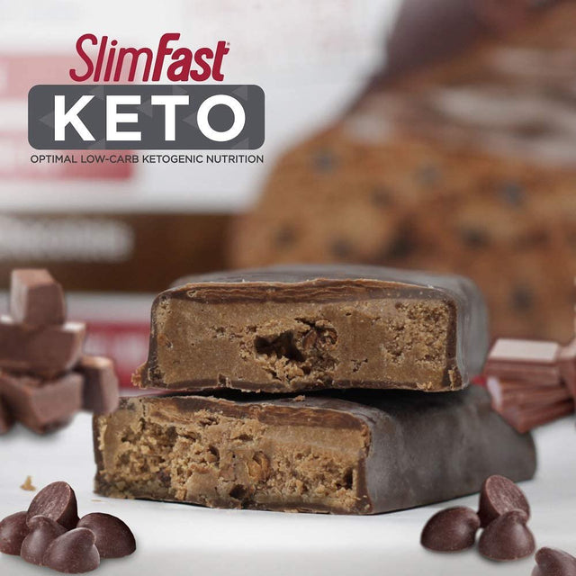 Slimfast Keto Meal Replacement Bar Whipped Triple Chocolate -- 5 Pack